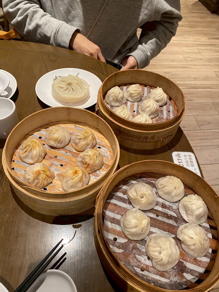 南翔饅頭店で食べた小籠包