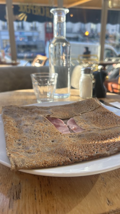 La CREPERIEのガレット